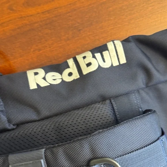 Red Bull Oracle Racing Navy & Red Roll Top Backpack - Picture 7 of 15